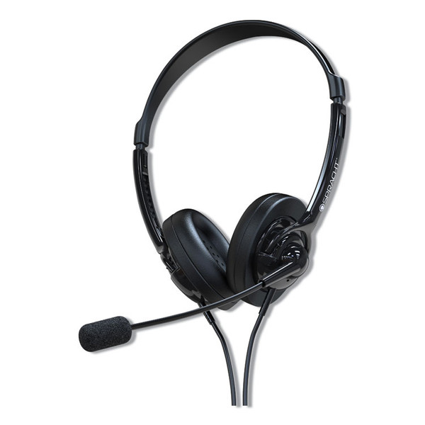ZuM ZuM350B Binaural Over The Head Headset, Black [SKU: SPTZUM350B]
