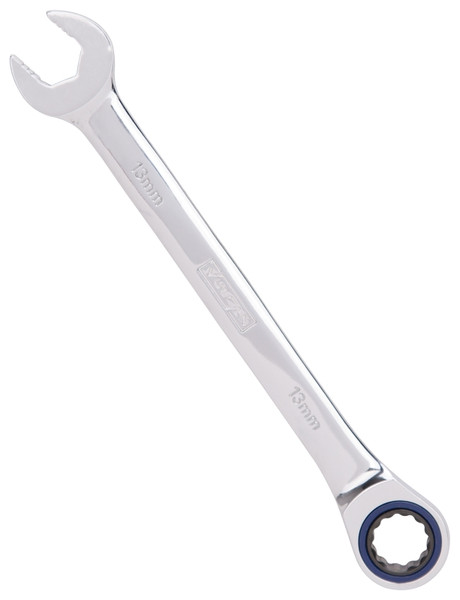 Vulcan PG13MM Combination Wrench, Metric, 13 mm Head, Chrome Vanadium Steel, Polished Mirror [SKU: ORG0074740]