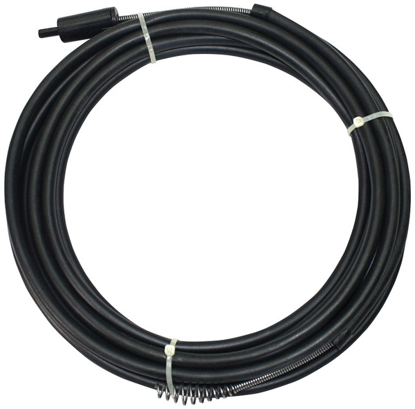 Prosource DC00001-25 Power Drain Snake, 1/4 in Dia Cable, 25 ft L Cable [SKU: ORG2744589]
