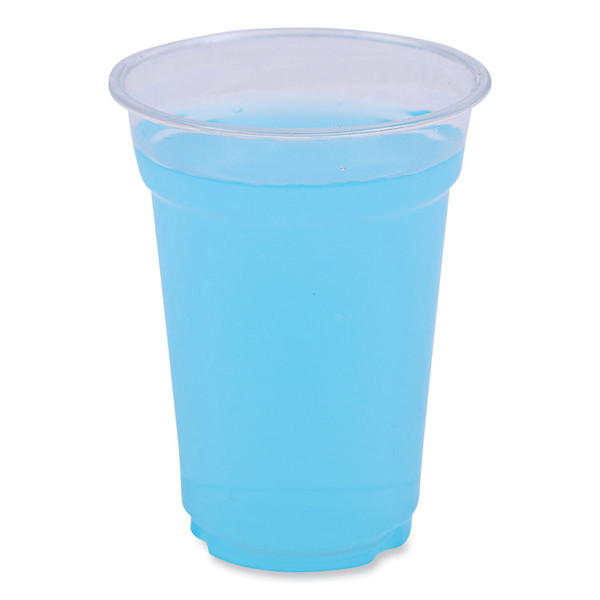 Clear Plastic Cold Cups, 9 oz, PET, 50 Cups/Sleeve, 20 Sleeves/Carton [SKU: BWKPET9]