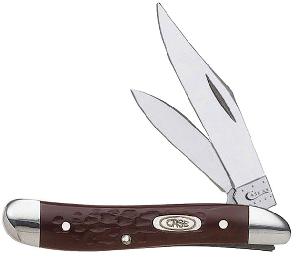 CASE 00046 Folding Pocket Knife, 2.1 in Clip, 1.53 in Pen L Blade, Tru-Sharp Surgical Stainless Steel Blade, 2-Blade [SKU: ORG6326300]