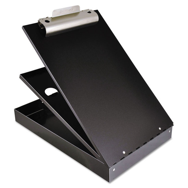 Cruiser Mate Aluminum Storage Clipboard, 1.5" Clip Capacity, Holds 8.5 x 11 Sheets, Black [SKU: SAU21117]