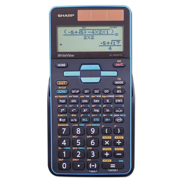 EL-W535TGBBL Scientific Calculator, 16-Digit LCD [SKU: SHRELW535TGBBL]