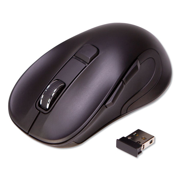 Hyper-Fast Scrolling Mouse, 2.4 GHz Frequency/26 ft Wireless Range, Right Hand Use, Black [SKU: IVR62500]