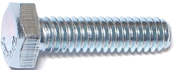 MIDWEST FASTENER 00005 Bolt, 1/4-20 in Thread, 1 in OAL, 2 Grade, Zinc, Zinc, Coarse Thread [SKU: ORG4531075]