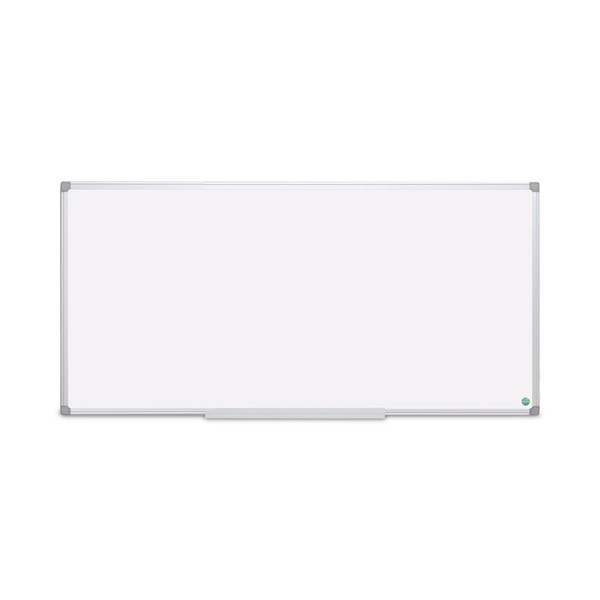 Earth Dry Erase Board, White/Silver, 48 x 96 [SKU: BVCCR1520790]
