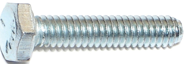 MIDWEST FASTENER 00255 Cap Screw, 1/4-20 in Thread, 1-1/4 in L, Coarse Thread, Hex Drive, Zinc, Zinc, 100 PK [SKU: ORG4510996]