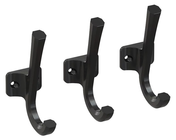 National Hardware N900-008 Entryway Refresh Hardware Kit, Aluminum, Matte Black, 60 lb [SKU: ORG2052470]