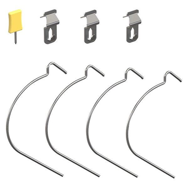 National Hardware N900-009 Wall Hanging Hardware Kit, Steel, Zinc [SKU: ORG2052496]