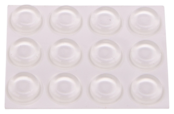 Prosource FE-50762A-PS Furniture Bumper Pad, 1/2 in, Dome, PU [SKU: ORG3848926]