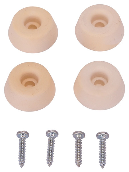 Prosource FE-S519-PS Furniture Bumper Pad, 1 in, Dome, Rubber [SKU: ORG3775103]