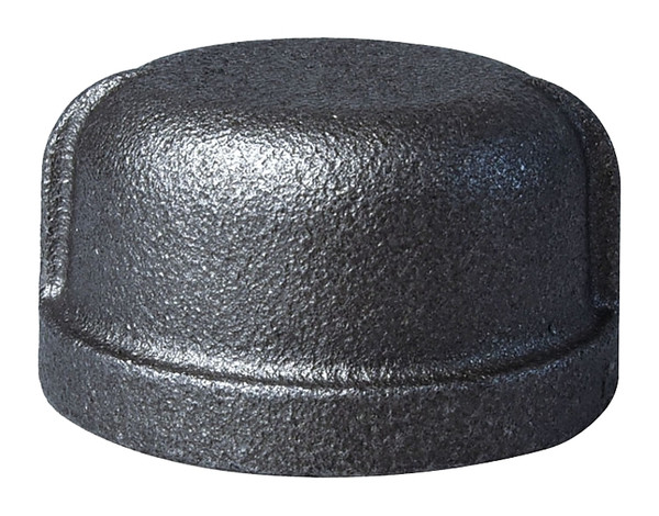 Prosource B300 40 Pipe Cap, 1-1/2 in, Threaded, Malleable Iron, 40 Schedule, 300 psi Pressure [SKU: ORG6102248]