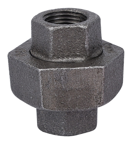 Prosource B342 10 Pipe Union, 3/8 in, Threaded, Malleable Iron, 40 Schedule, 300 PSI Pressure [SKU: ORG6103337]