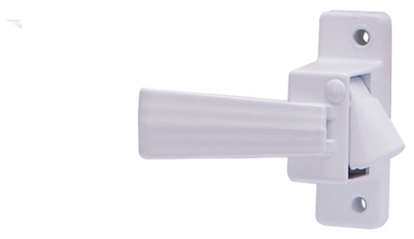 ProSource 31604-UW-PS Inside Door Latch, Zinc, White, 5/8 to 1-1/2 in Thick Door, 5/8 in Backset [SKU: ORG0836106]