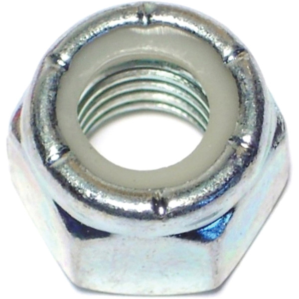 MIDWEST FASTENER 03653 Lock Nut, Coarse Thread, 1/2-13 Thread, Nylon, Zinc [SKU: ORG4133302]