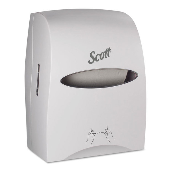 Essential Manual Hard Roll Towel Dispenser, 13.06 x 11 x 16.94, White [SKU: KCC46254]