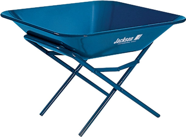 JACKSON 1MP Mortar Pan, 3 cu-ft Capacity, 29-1/2 in L, 29-1/2 in W, 7 in H, Steel, Blue [SKU: ORG1135813]