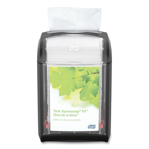 Xpressnap Fit Napkin Dispenser, Tabletop, 4.4 x 5.6 x 6.7, Black [SKU: TRK7232000]