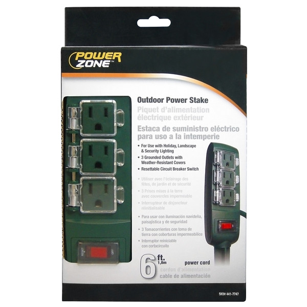 PowerZone OR8CB003 Yard Stake, Green [SKU: ORG4417747]