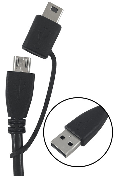 Zenith PM1003USBMM2 Lightning Cable, USB, Black, 3 ft L [SKU: ORG7230998]