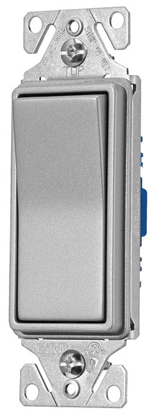 Eaton Wiring Devices 7500 7501SG-K-L Rocker Switch, 15 A, 120/277 V, SPST, Thermoplastic Housing Material [SKU: ORG9651001]