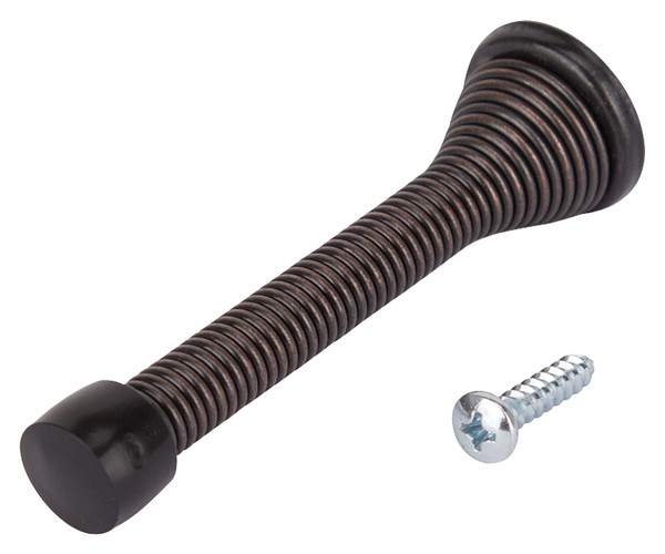 Prosource H62-B049C-VB-PS Heavy-Duty Spring, 15/16 in Dia Base, 3-1/8 in Projection, Plastic & Steel, Venetian Bronze [SKU: ORG4477758]