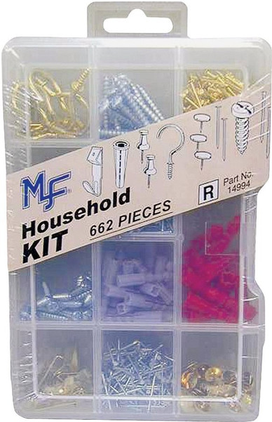 MIDWEST FASTENER 14994 Household Fastener Kit [SKU: ORG1541325]