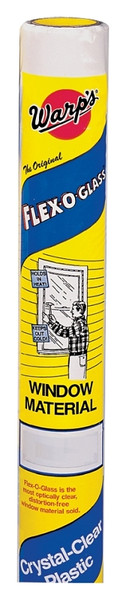 Warp's Flex-O-Glass Series NFG-4850 Window Film, 50 yd L, 48 in W, 4 Thick Material, Plastic [SKU: ORG4412003]