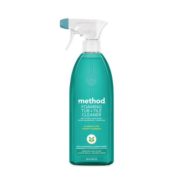 Tub 'N Tile Bathroom Cleaner, Eucalyptus Mint Scent, 28 oz Spray Bottle, 8/Carton [SKU: MTH01656]