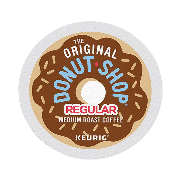 Donut Shop Coffee K-Cups, Regular, 100/Box, Delivered in 1-4 Business Days [SKU: GRR22000684]