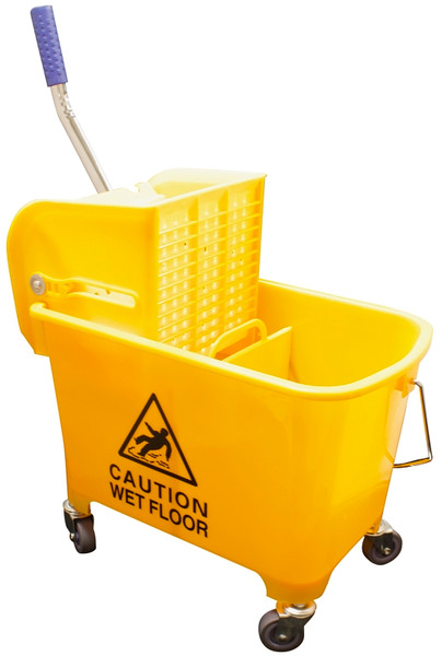Zephyr 45120 Small Mop Bucket Combo with Side Press Wringer, 20 L Capacity [SKU: ORG9221821]