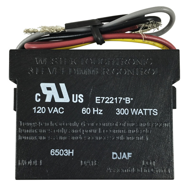 Westek 6503HBLC Touch Dimmer, 120 V, 300 W, Halogen, Incandescent Lamp [SKU: ORG1075027]