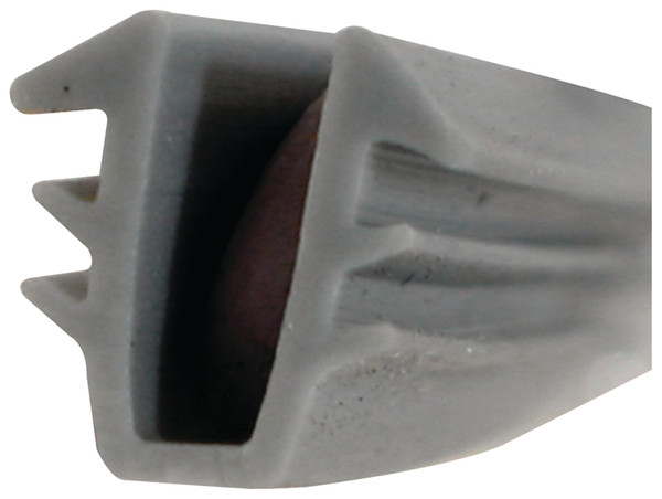 Make-2-Fit P 7732 Glass Glazing Channel, 5/32 to 7/32 in W, 200 ft L, Vinyl, Gray [SKU: ORG0927483]