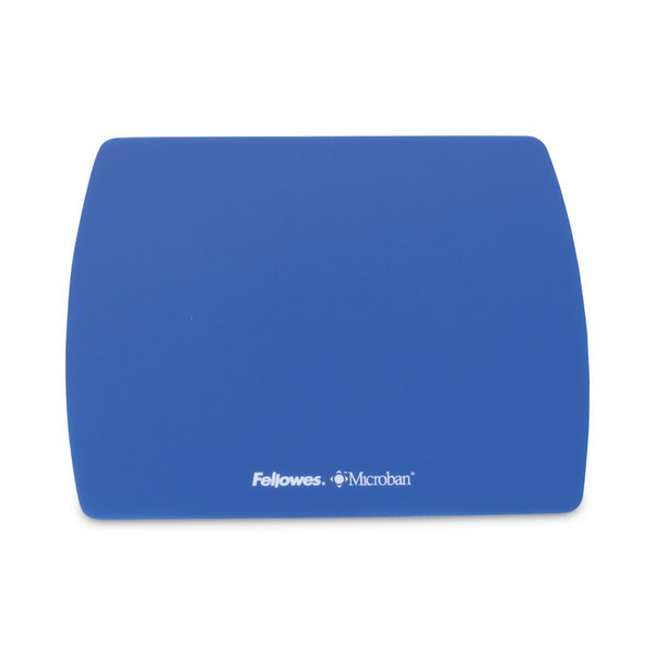 Ultra Thin Mouse Pad with Microban Protection, 9 x 7, Sapphire Blue [SKU: FEL5908001]