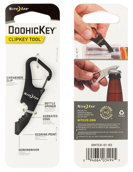 Nite Ize KMTCK-01-R3 Key Tool, Stainless Steel Case [SKU: ORG1192426]