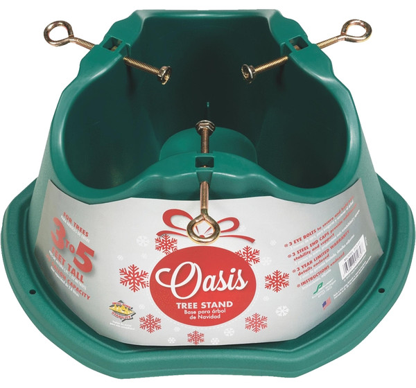 National Holidays 313-ST-OG Tree Stand, Plastic, Green [SKU: ORG2793099]