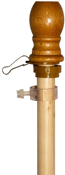 Valley Forge 60705 Flag Pole, 1 in Dia, Wood, Blonde [SKU: ORG2749067]