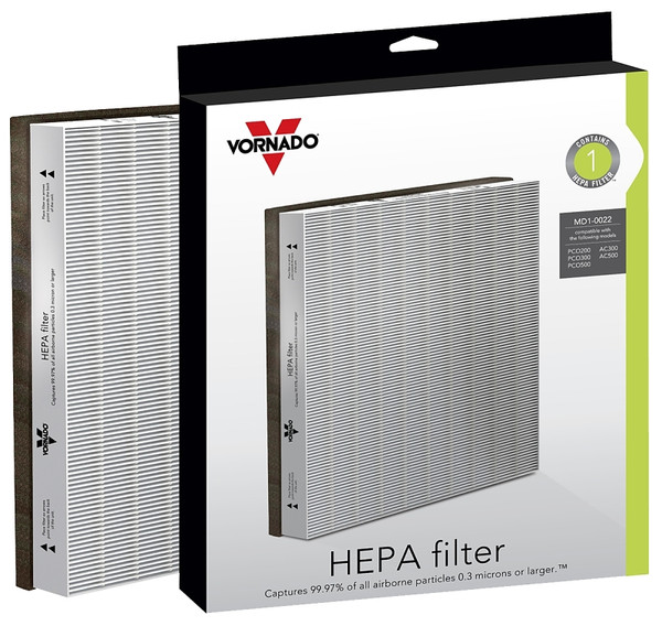 VORNADO MD1-0022 True HEPA Filter, 13 in L, 11 in W [SKU: ORG7407208]