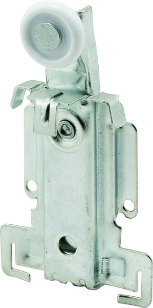 Prime-Line N 6550 Roller Assembly, 7/8 in Dia Roller, 1/4 in W Roller, Nylon/Steel, Silver, 1-Roller, 40 lb [SKU: ORG6402119]