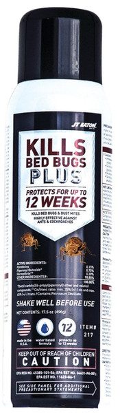 J.T. EATON 217 Bed Bug Insecticide, Liquid, Spray Application, 17.5 oz [SKU: ORG2151421]