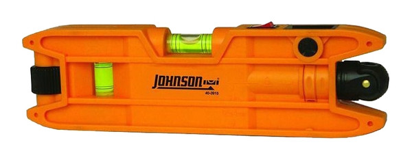 Johnson 40-0915 Torpedo Laser Level, 7 in L, 3-Vial, Magnetic, Plastic [SKU: ORG3016425]