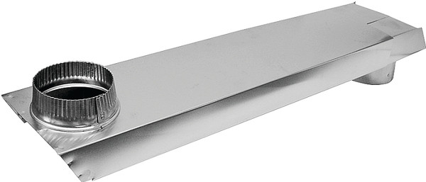 Lambro 3006 Dryer Vent Duct, 2 in W, 6 in H, 90 deg Angle, Aluminum [SKU: ORG0397885]