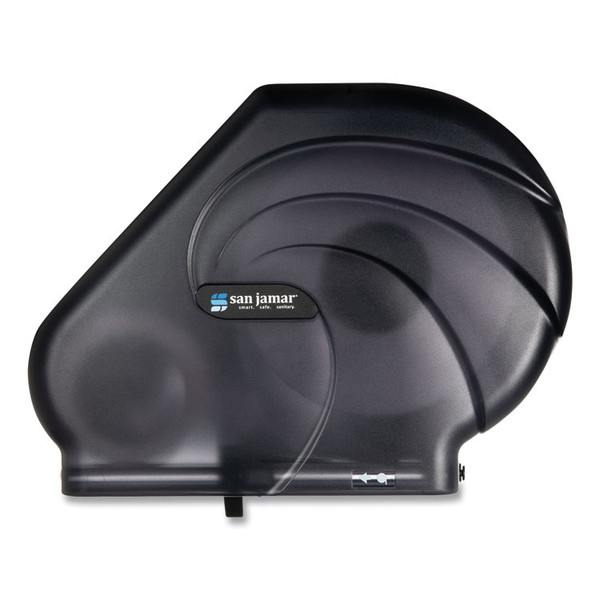 Oceans Reserva Jumbo Tissue Dispenser with Stub, 16.75 x 5.5 x 12.25, Black Pearl [SKU: SJMR3090TBK]