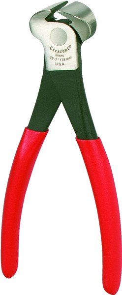 Crescent 727CVN End Cutting Nipper, 12 AWG Cutting Capacity, Steel Jaw, 7-1/4 in OAL [SKU: ORG6448872]