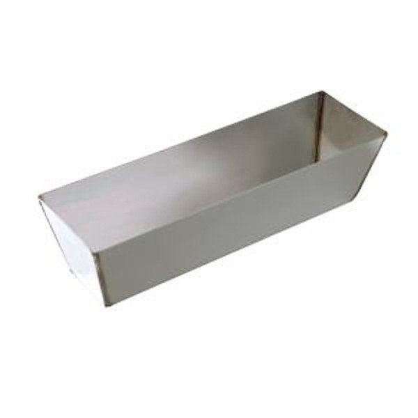 HYDE 09012 Joint Compound Mud Pan, 2-5/8 in L Bottom, 12-1/8 in W Bottom, Stainless Steel [SKU: ORG5011358]
