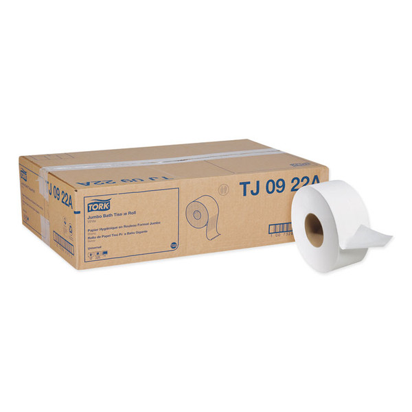 Universal Jumbo Bath Tissue, Septic Safe, 2-Ply, White, 3.48" x 1,000 ft, 12/Carton [SKU: TRKTJ0922A]