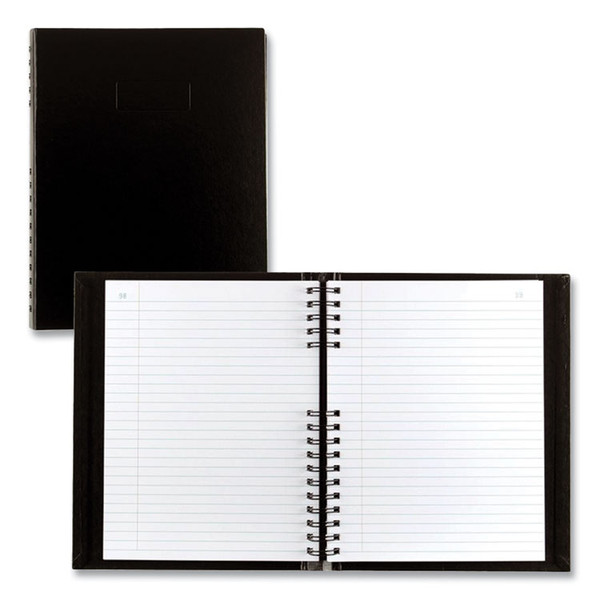 AccountPro Records Register Book, Black Cover, 9.5 x 6 Sheets, 300 Sheets/Book [SKU: REDA7963C01]