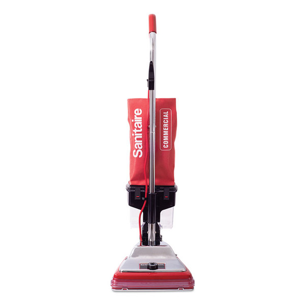 TRADITION Upright Vacuum SC887B, 12" Cleaning Path, Red [SKU: EURSC887E]