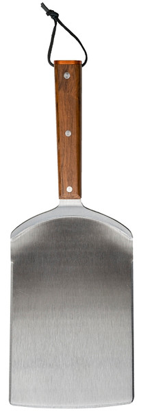 Traeger BAC532 Grill Spatula, 10 in W Blade, Stainless Steel Blade, Teak Wood Handle [SKU: ORG5538087]