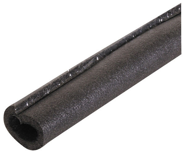 Tundra 50781T/PC12078TW Pipe Insulation, 6 ft L, Polyolefin, Charcoal, 3/4, 1/2 in Pipe [SKU: ORG4592135]